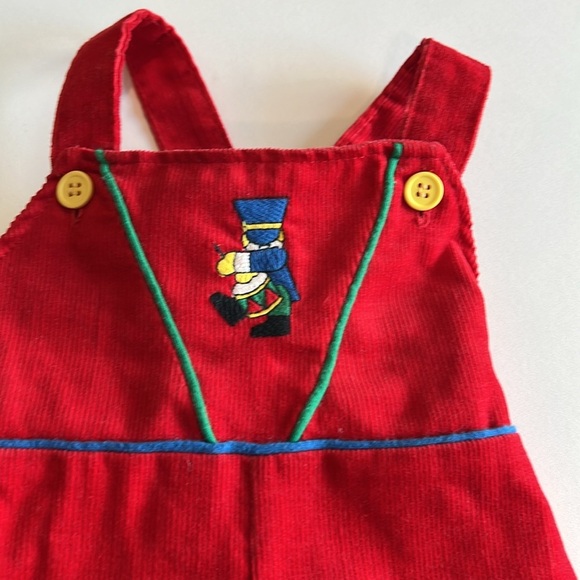 Vintage - buster brown, 6/9m, red drummer boy overalls - Picture 4 of 6